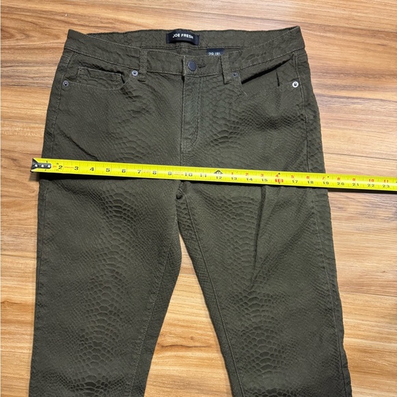 Joe Fresh Olive Green Skinny Pants - Picture 3 of 10